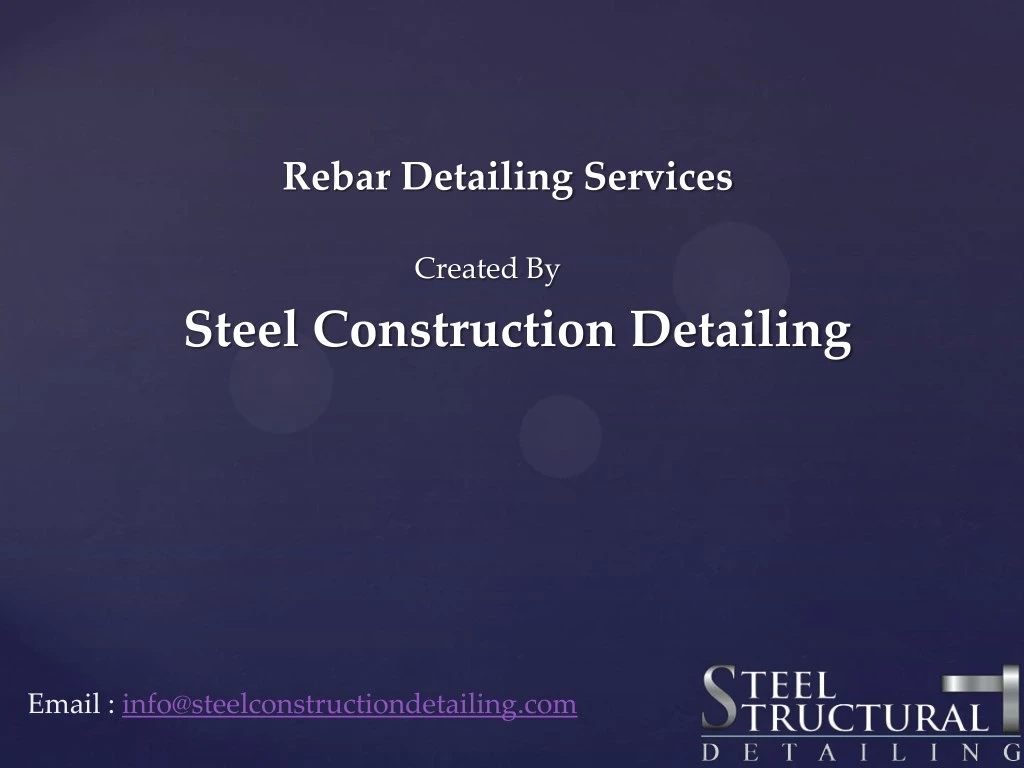 rebar detailing services created by steel