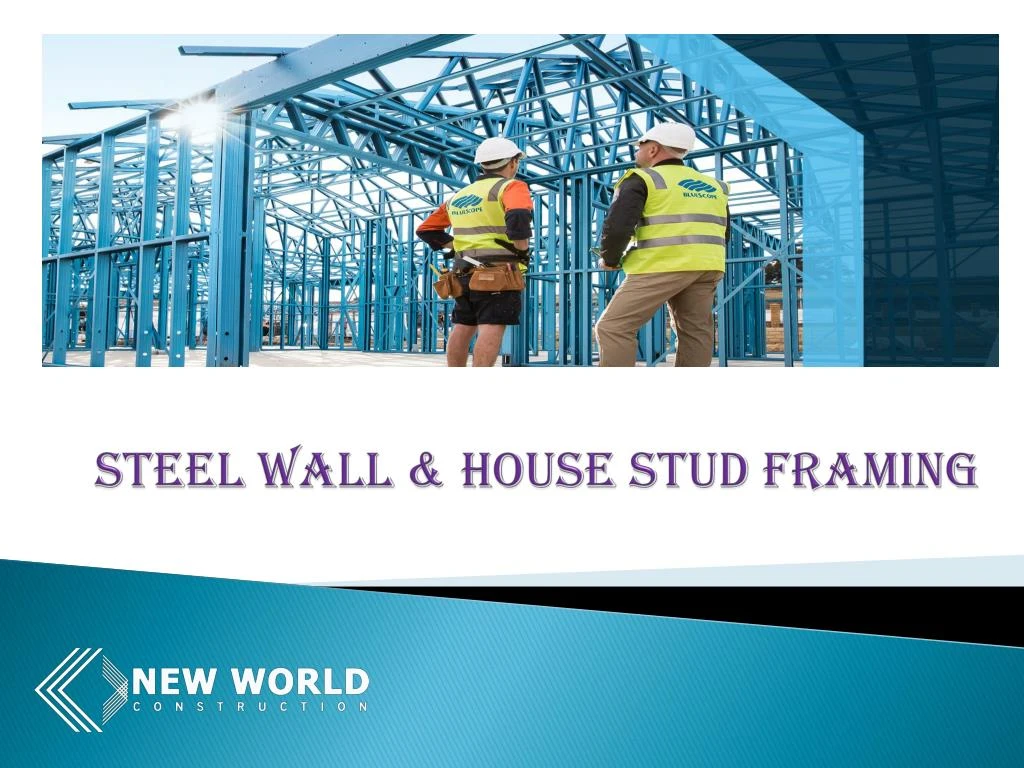 steel wall house stud framing