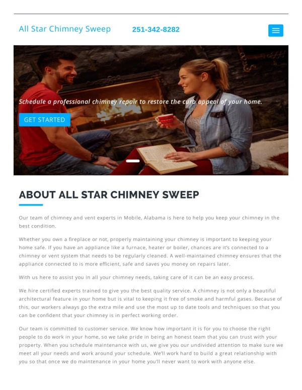 Chimney Cleaning Service Mobile, AL
