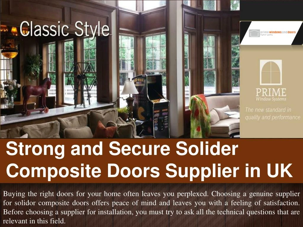 strong and secure solider composite doors supplier in uk