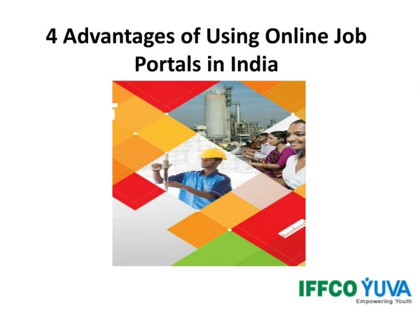 4 Advantages of Using Online Job Portals in India
