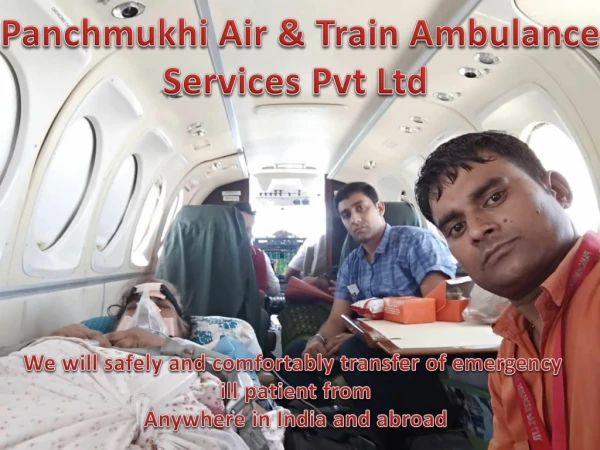 Get an Emergency Medical Air Ambulance Service in Delhi and Patna