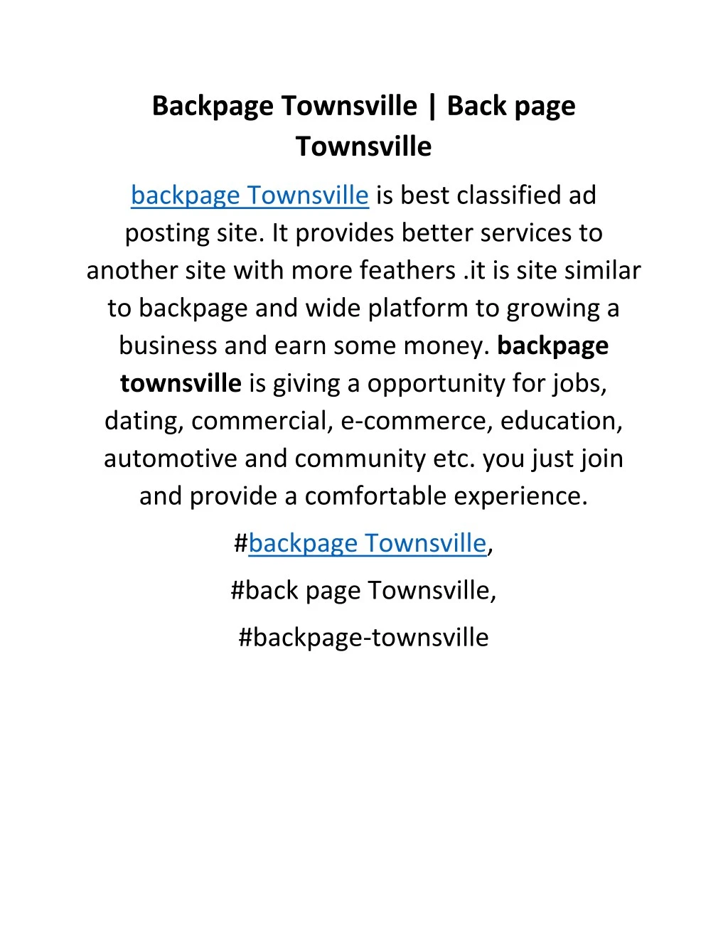 backpage townsville back page townsville