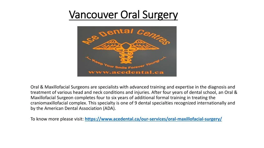 vancouver oral surgery