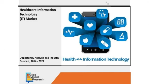 Healthcare Information Technology (IT) Market