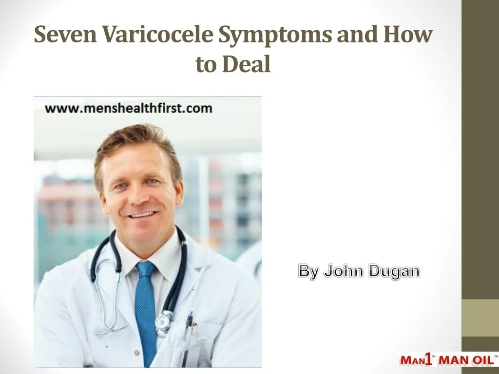 seven varicocele symptoms and how to deal