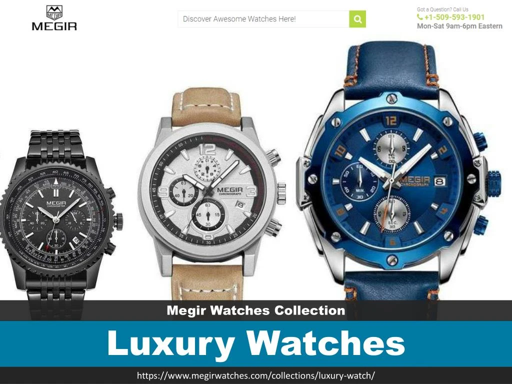 megir watches collection