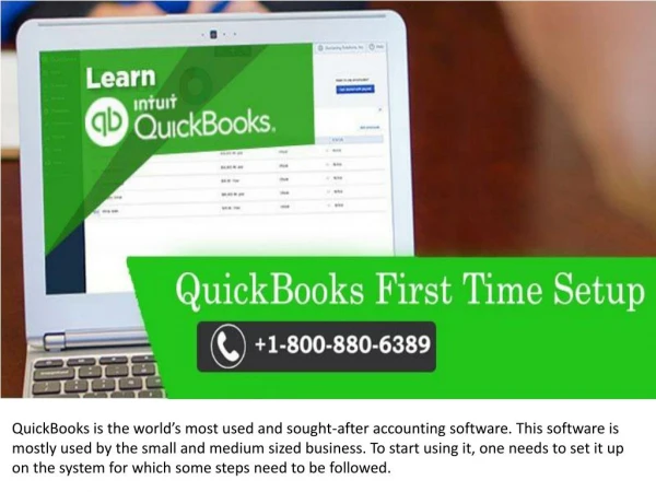 How to Setup QuickBooks Desktop for the First Time