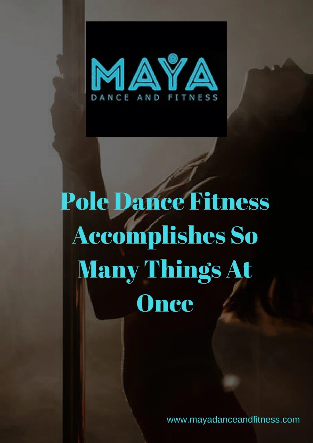 pole dance fitness accomplishes so many things