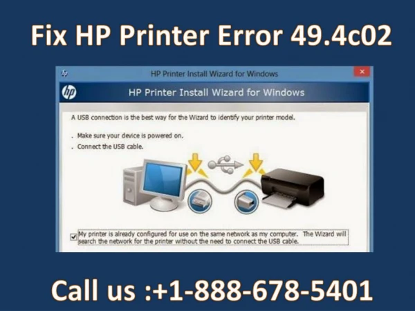 Easy Steps to fix 1-888-678-5401 hp printer error 49.4c02