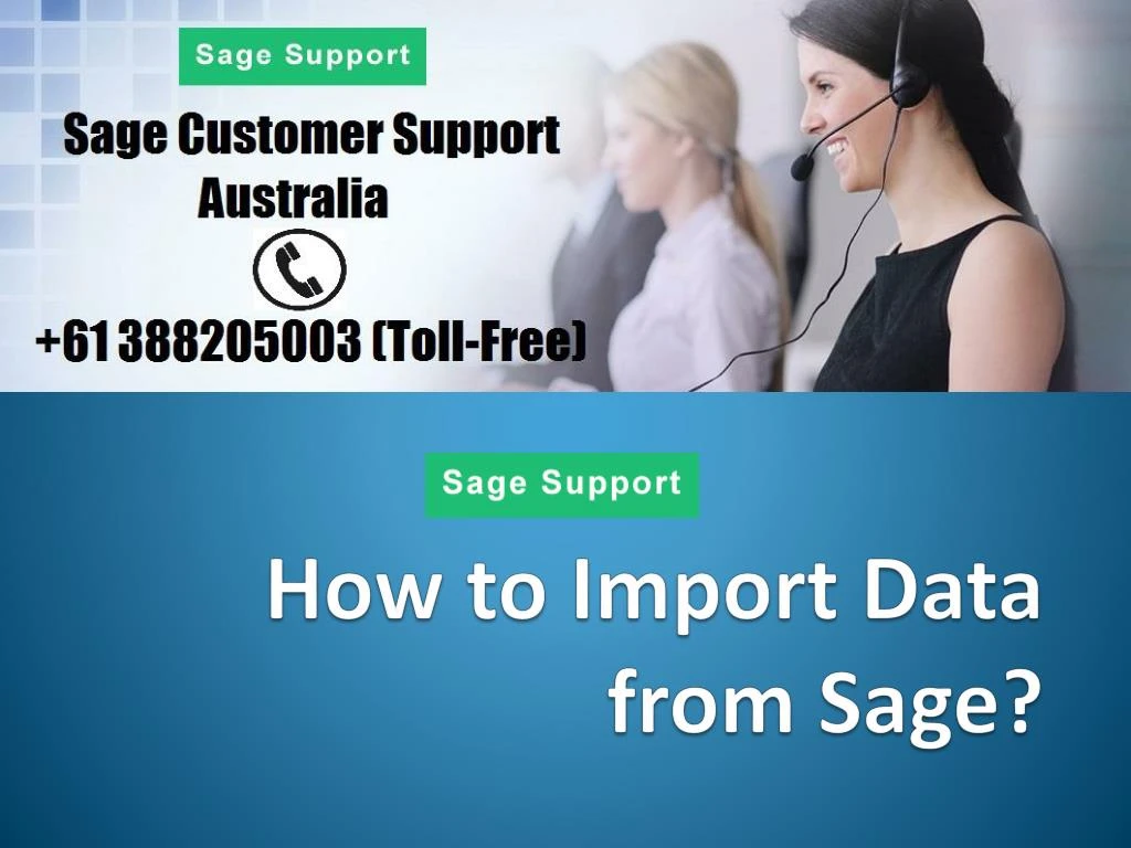 how to import data from sage