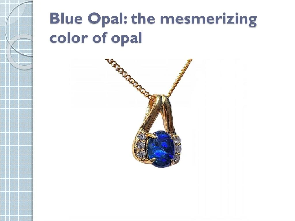 blue opal the mesmerizing color of opal