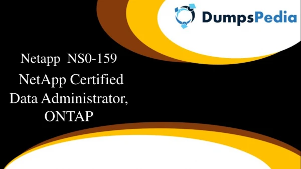 NS0-159 Exam Dumps