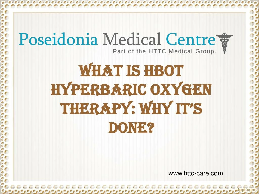 what is hbot hyperbaric oxygen therapy why it s done