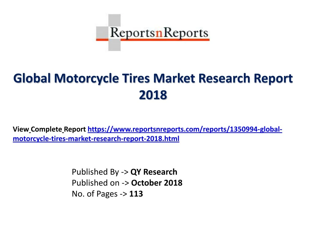 global motorcycle tires market research report
