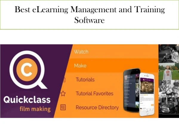 Best eLearning Management and Training Software