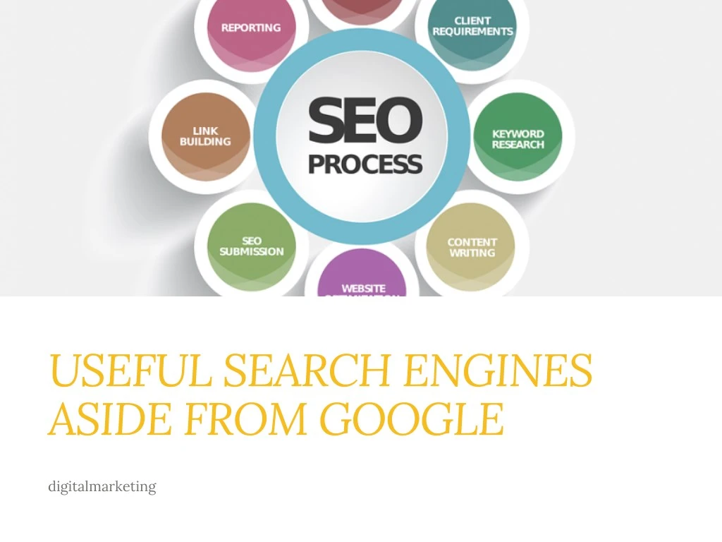 useful search engines aside from google