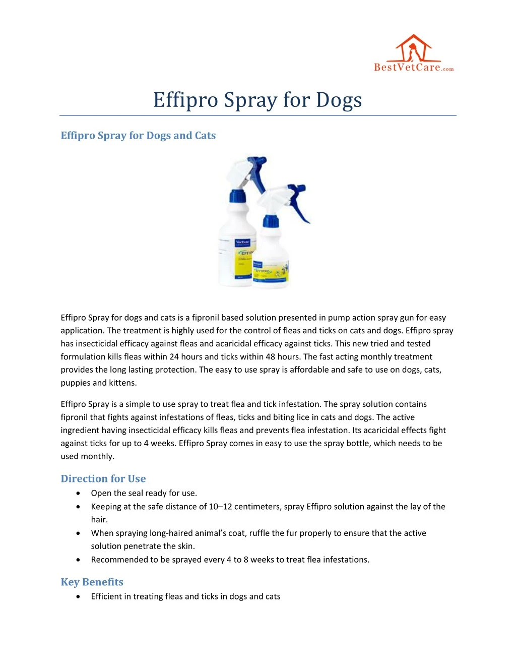 effipro spray for dogs