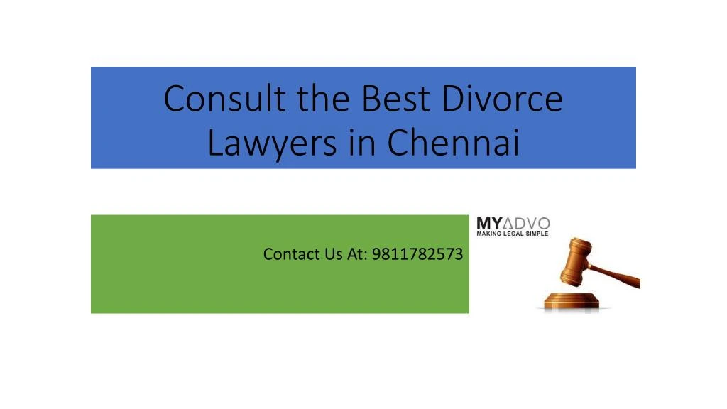 consult the best divorce lawyers in chennai