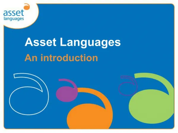 Asset Languages