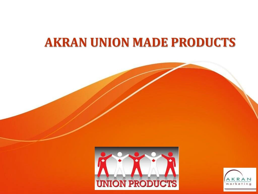 akran union made products
