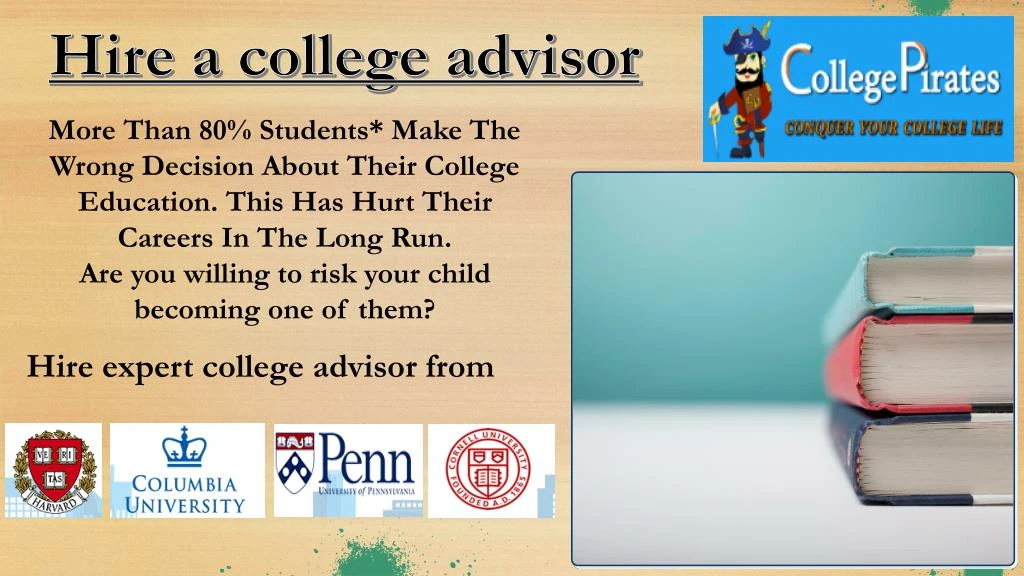 hire a college advisor