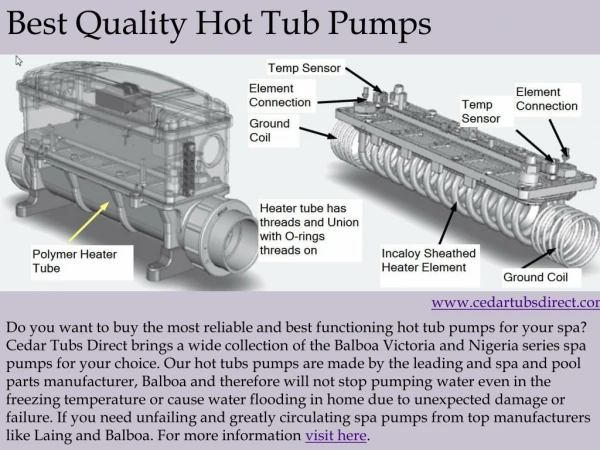 Best Quality Balboa Hot Tub Heater