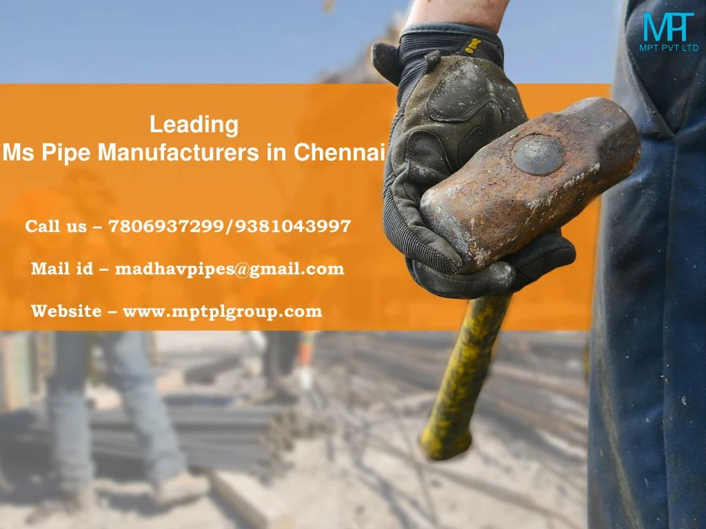 leading m s pipe manufacturers in chennai