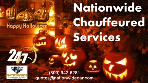 Best Limo Service for Halloween in Entire USA