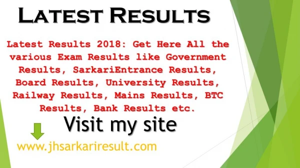 latest results