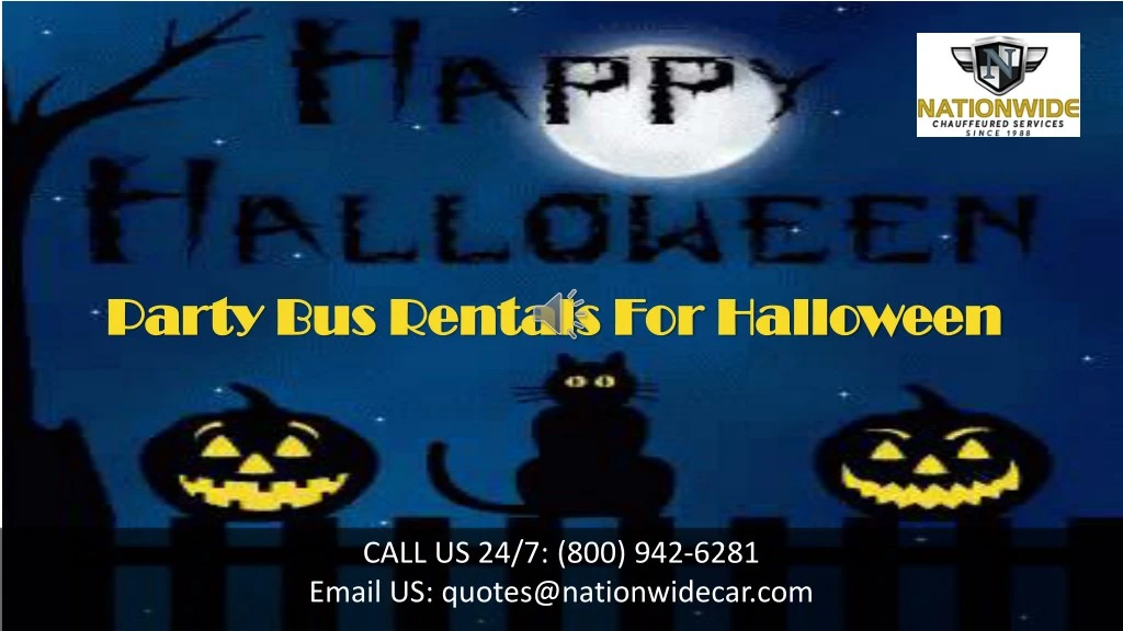 party bus rentals for halloween party bus rentals