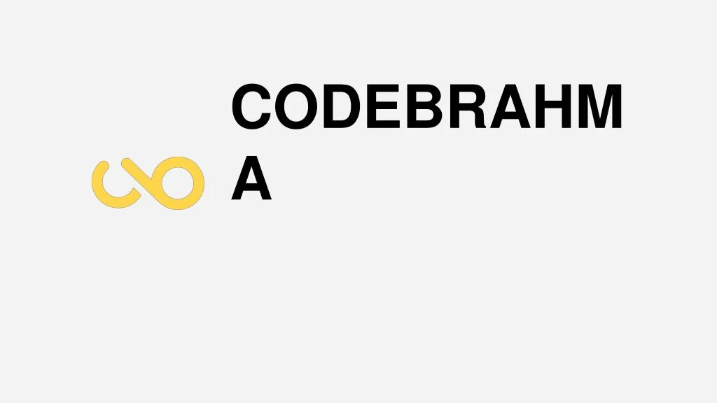 codebrahma