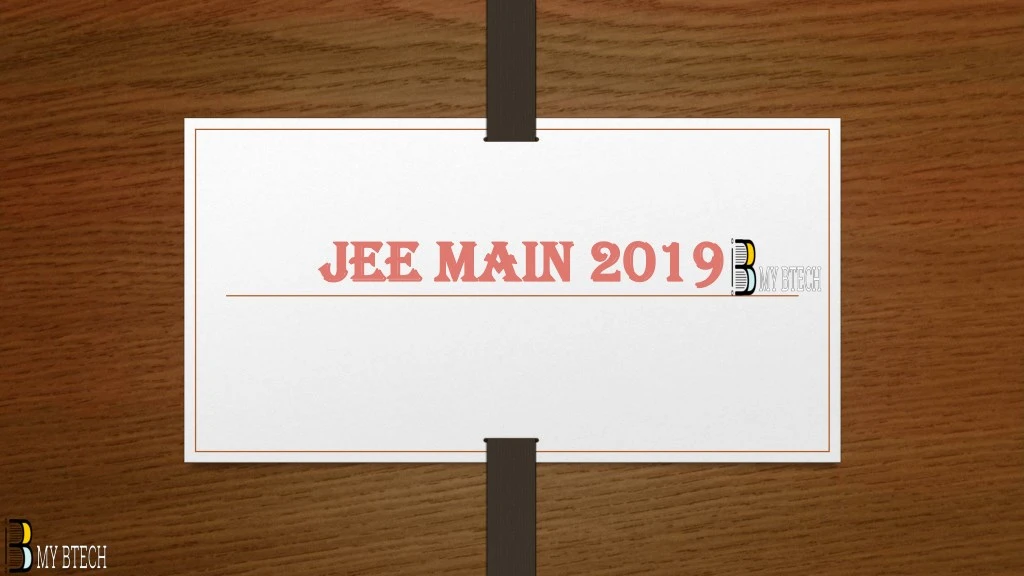 jee main 2019 jee main 2019