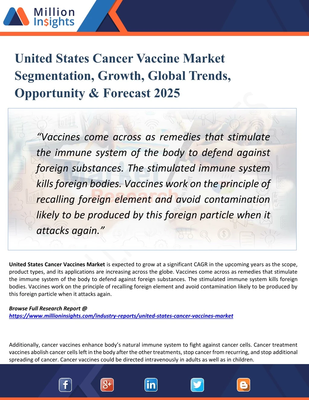 united states cancer vaccine market segmentation