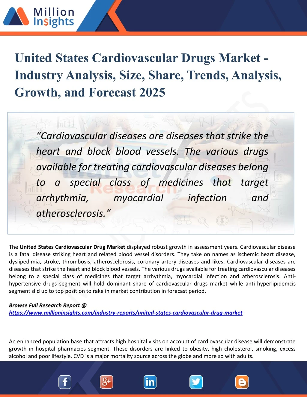 united states cardiovascular drugs market