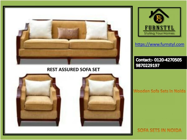 Buy Wooden Sofa Sets | All Furniture Sets | Showroom In Noida