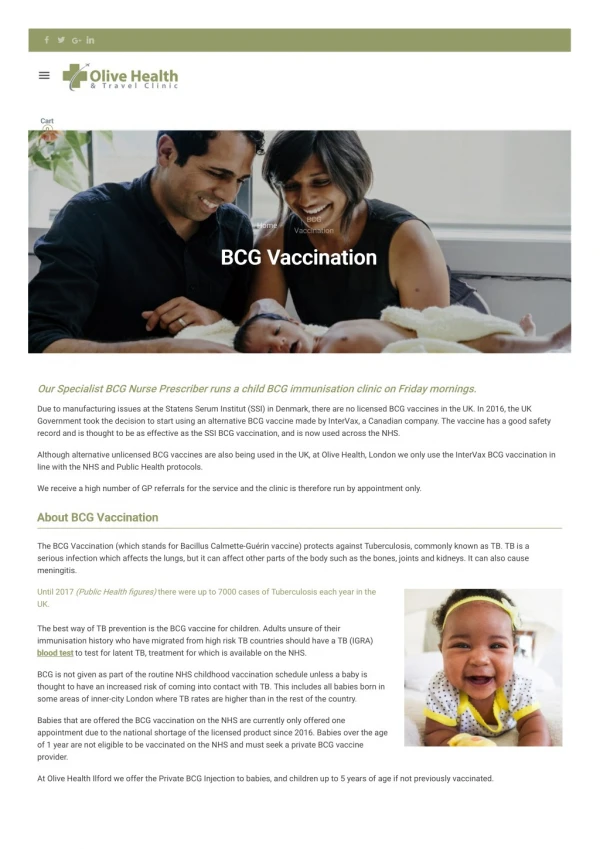 BCG Vaccination