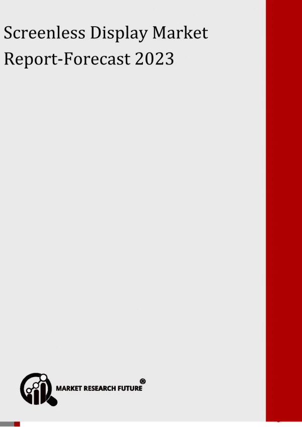 screenless display market report forecast 2023