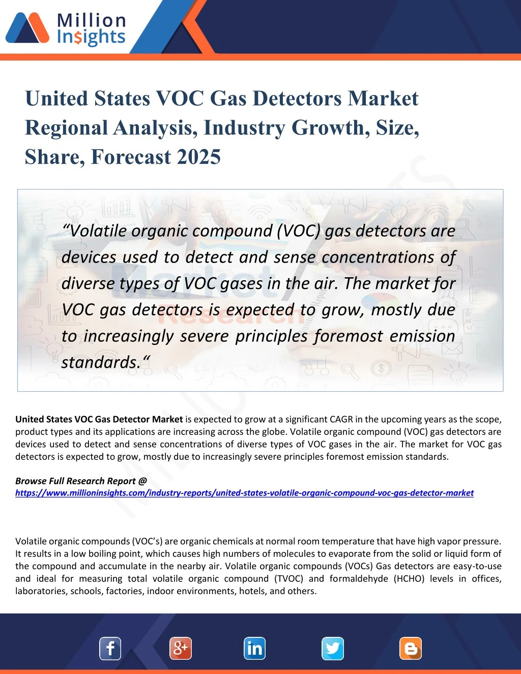 united states voc gas detectors market regional