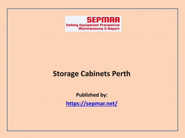 Storage Cabinets Perth