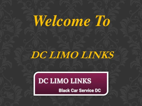 Best limo service dc