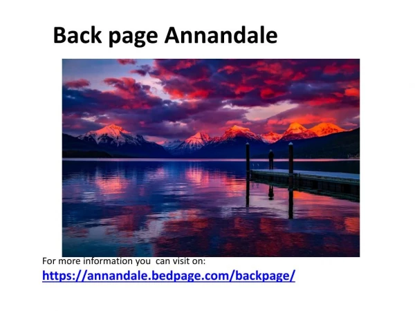 Backpage Annandale, Site similar to backpage !!!