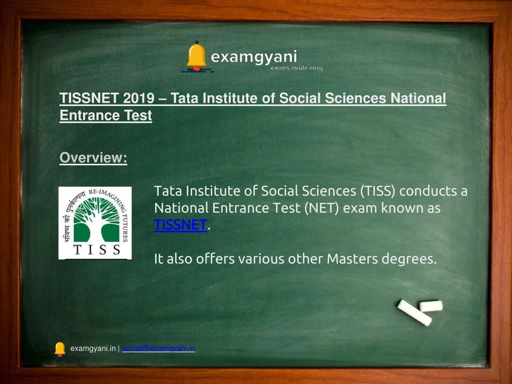 tissnet 2019 tata institute of social sciences