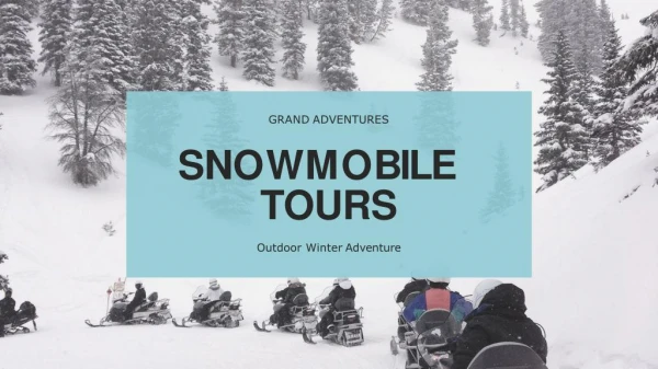 Tour on Colorado Snowmobile Trails by Grand Adventures