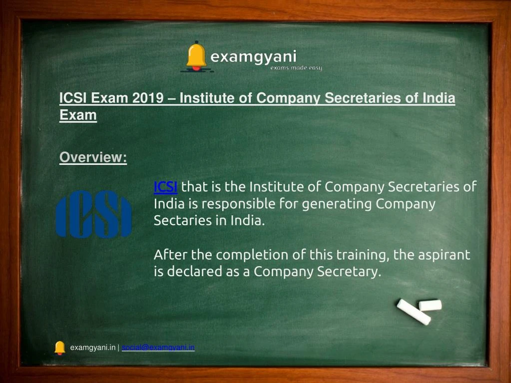 icsi exam 2019 institute of company secretaries