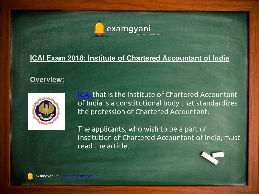 icai exam 2018 institute of chartered accountant