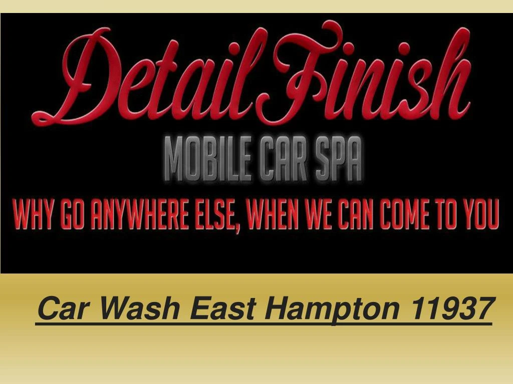 car wash east hampton 11937