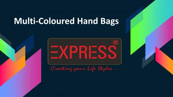 Multi-Coloured Hand Bags