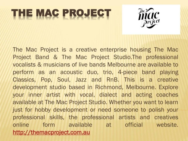 The Mac Project