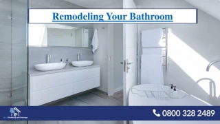 Remodeling your bathroom - slide 1